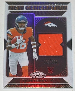 2024 Panini Certified New Generation Jerseys #NGS-TFN Troy Franklin (RC) 129/399 - Picture 1 of 2