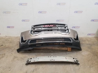 22 2022 GMC ACADIA SLT FRONT BUMPER ASSEMBLY GOLD WITH GRILLES  Foto 1 de 4