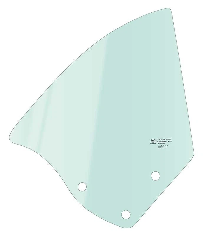 1994-2000 Ford Mustang; Convertible; Rear Quarter Window Glass; RH Passenger - Image 1 of 1