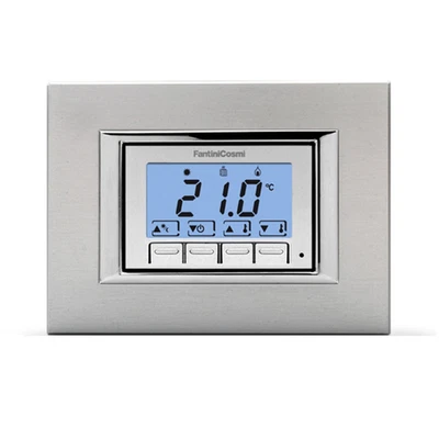 Fantini Cosmi CH121 Termostato ambiente da incasso universale, a batterie (kit)  - Immagine 1 di 2