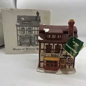 Dept 56 Dickens Village 1984 GOLDEN SWAN BAKER #6515-3 One Of Original 7 Retired - Bild 1 von 7