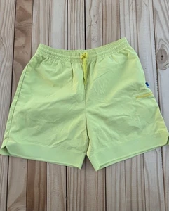Undefeated Herrenshorts Größe Medium hellgelb Kordelzug Reißverschlusstaschen - Bild 1 von 9