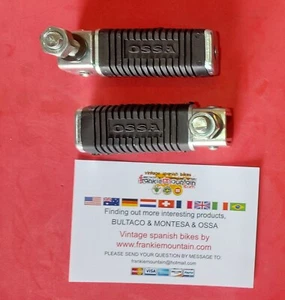 A pair of passenger footrests ossa new ossa mar explorer pioneeer mountaineer - Picture 1 of 3