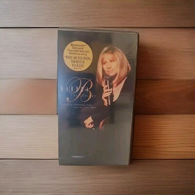 Barbra The Concert VHS 1994 Streisand NEW Sealed Barbera Foto 1 de 4