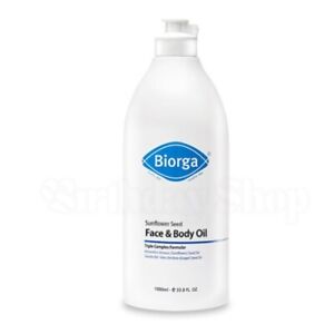 Biorga Sunflower Seed Face & Body Oil 1000ml Gentle Nourishing Hydrating