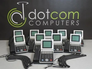 Iwatsu NR-A-18iPKTD Display Telefon IP KTD Version 6-zeilig LCD Tasten Posten 10x - Bild 1 von 4