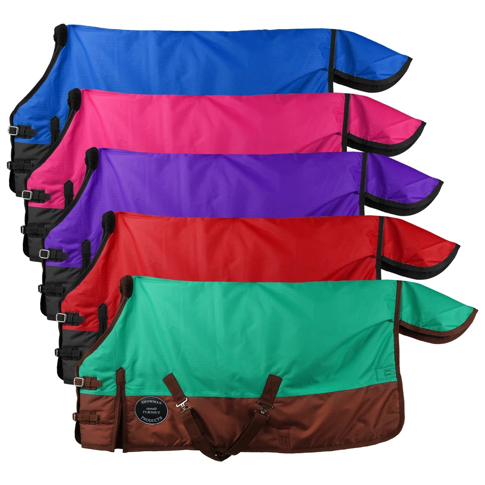 Manta Showman Ajustable 48"-54" PONY/YEARLING 1200 Denier Foto 1 de 1