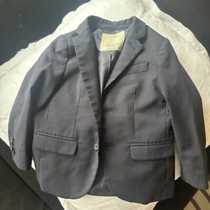 Zara Casual Blazer Jacket Coat Boy Size 5 110cm - Picture 1 of 4