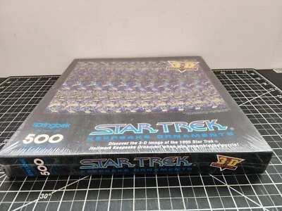 Hallmark Springbok Star Trek 3-D Jigsaw Puzzle 500 pc. New Sealed In Box - Image 1 of 4