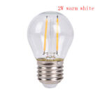 LED Bulb Spotlight 2W/4W/6W E27 COB Candle/Flame Tip G45 Filament Glass Lam-  WB