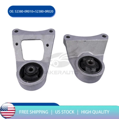2PCS Differential Mounts Rear LH & RH For Toyota RAV4 06-18 52380-0R010/0R020 - Image 1 of 4