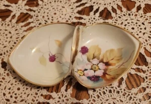 MIRAMURA BRO. NIPPON HAND PAINTED CANDY DISH! 1912-1921 - Imagen 1 de 9