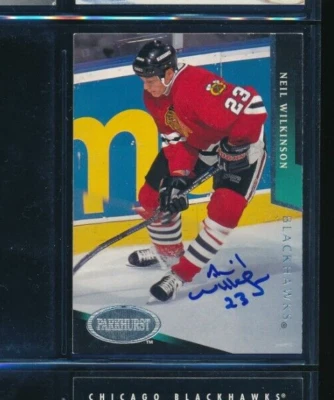 1993-94 Parkhurst Emerald Ice #315 Neil Wilkinson Signed Autograph (IM55) SWSW6 - Image 1 of 2
