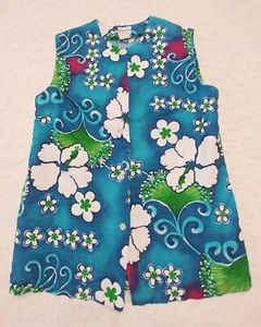 SUPER COOLES DAMEN VINTAGE RICHARD DOUGLAS HONOLULU HAWAII BLUMEN SHIRT FLORAL - Bild 1 von 7