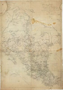 16" x 24" 1804 map of Mexico General Chart of The Kingdom of New Spain - Picture 1 of 1