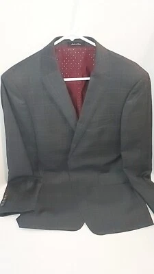 Jean Paul Germain Sports Coat 44R Red Lined Suit Jacket - Image 1 of 4
