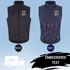 Embroidered Pro RTX Unisex Quilted Padded Full Zip Bodywarmer Gilet S-4XL RX551