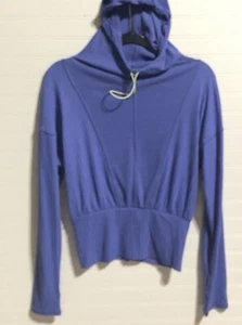 FP Movement Lässiger Pullover mit Kapuze und Trichterausschnitt gerippt Oberteil Damen S - Bild 1 von 8