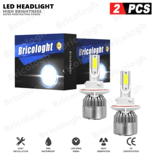 LED For Ford MUSTANG 2005 2006-2012 Headlight Kit H13 6000K Bulbs High-Low Beam - Picture 1 of 12