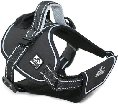 Arnés Extreme para perros - negro. Mediana (68cm - 86cm). Foto 1 de 4