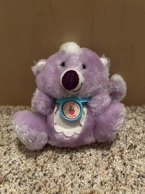 Fresa Shortcake Pequeño 6" Souffle Peluche Mofeta RARO Collar De Colección 1983 Foto 1 de 4