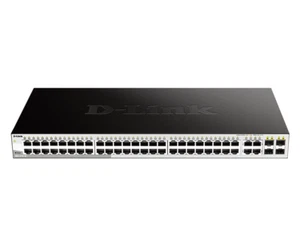 D-Link DES-1210-52 52-Port Fast Ethernet Smart Managed Switch – 48x 10/100 + 4x - Picture 1 of 6