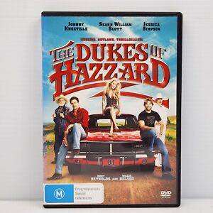 The Dukes of Hazzard DVD Movie 2005 Johnny Knoxville Jessica Simpson Comedy R 4