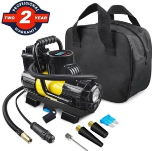 12V DC Portable 150PSI Air Compressor Car Tyre Tire Inflator Pump Auto Shut Off - Picture 1 of 9