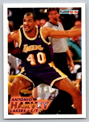 1993-94 Fleer - Antonio Harvey #313 (RC) - Image 1 of 2