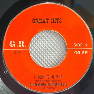 CREAM /SUNSHINE OF YOUR LOVE /MARY HOPKIN /CREAM THAILAND EP 45 THAI - Picture 1 of 6