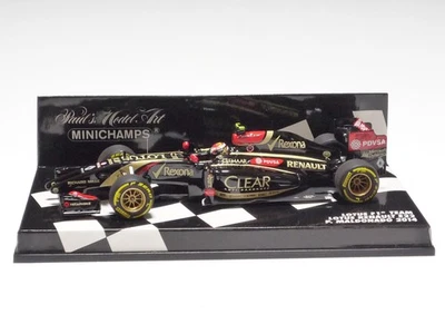 MINICHAMPS 1:43 LOTUS RENAULT E22 P. MALDONADO 2014 - Image 1 of 4