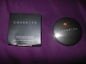 COVER FX PERFECT PRESSED POWDER MEDIUM (1M11) NEW IN BOX WITH APPLICATOR - Picture 1 of 5