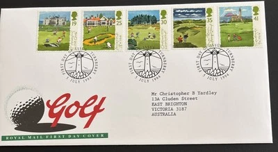 Great Britain FDC 1994 Golf - Image 1 of 4