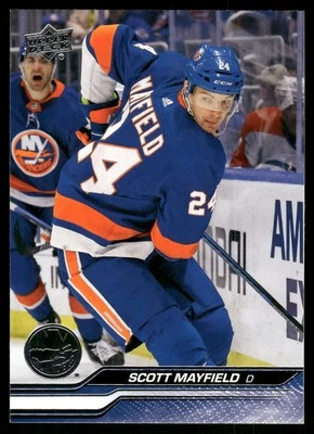 #586 Scott Mayfield 2023-24 Upper Deck - Image 1 of 2