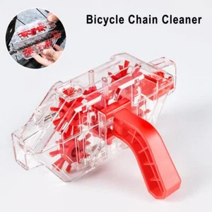 Bicycle Chain Cleaner Bike Wash Tool Cycling Scrubber Cleaning Brushes Best - Picture 1 of 14