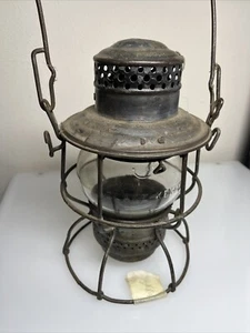 Vintage Adlake B & O Railroad Kero Lantern Clear Globe Collector B-1 - Picture 1 of 5