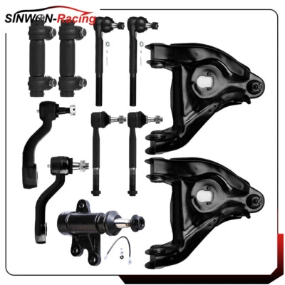 11X 前控制臂领带杆端适用于雪佛兰 GMC C1500 C2500 C3500 Tahoe Yukon — 第 1/4 张图片