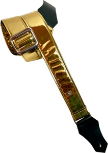 COURROIE GUITARE GET'M GET'M MIRROR REFLECTIVE GOLD - Bild 1 von 2