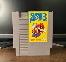 Super Mario Bros 3 Nes Nintendo Authentic
