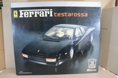 Pocher Rivarossi K53 1/8 Scala Ferrari Testarossa Coupé Nero Kit Modello Orig. - Immagine 1 di 4