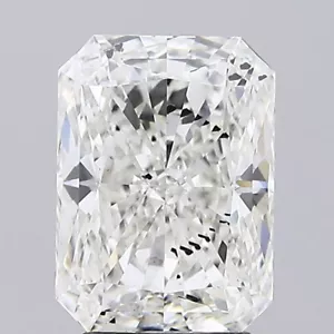 3 CT Radiant Cut Lab Grown Diamond IGI Certified - Picture 1 of 2