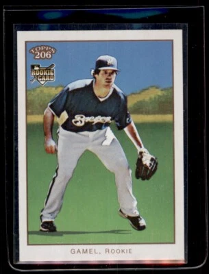 2009 Topps 206 #158 Mat Gamel Rookie - Image 1 of 2