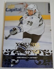 2008-09 Upper Deck Janne Niskala Young Guns Rookie RC #244