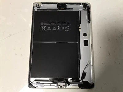 Originale Apple iPad Air Chassis Batteria scocca Fotocamera Wifi A1474 Argento - Immagine 1 di 2