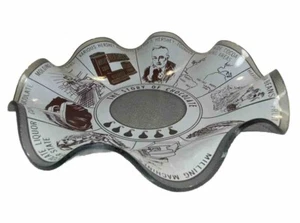 Vintage Mid Century Hersheys The Story of Chocolate Advertising Candy Bar Dish - Picture 1 of 8