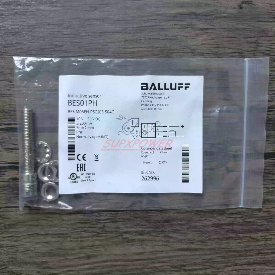 New  BALLUFF BES01PH BES M08MG1-PSC20A-S04G-W  (1PCS) - Image 1 of 1