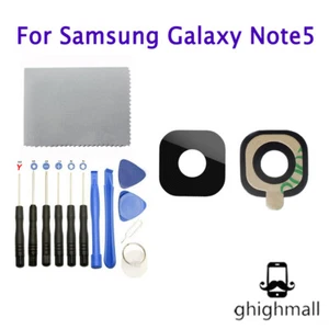 Camera Lens Glass Rear Back Adhesive Replacement For Samsung Galaxy Note 5 N920 - Picture 1 of 2