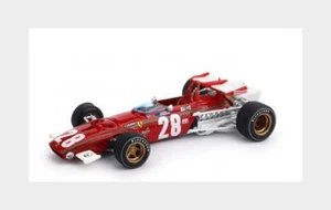 1:43 BRUMM Ferrari F1 312B #28 Belgium Gp 1970 Ignazio Giunti Red White R444B - Foto 1 di 2