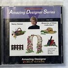 AMAZING DESIGNER SERIES N. ZIEMAN EMBROIDERY CARD MEMORIES OF HOME COLLECTION #1