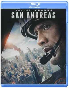 San Andreas (Blu-ray/DVD, 2015, Widescreen) Dwayne Johnson/Carla Gugino! - Picture 1 of 1